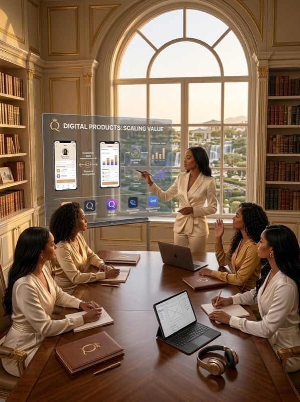 A sales and systems training session